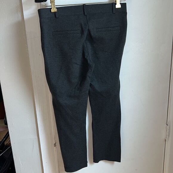 BETABRAND Charcoal Cropped Classic Dress Pant Yoga Pants-S - Picture 5 of 9